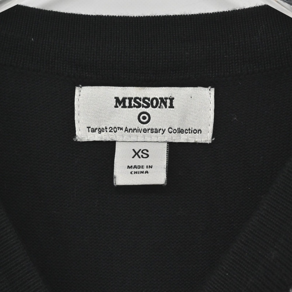 Missoni Target Chevron Knit Shift Dress Womens Size XS Black 20th Anniversary - Picture 7 of 12